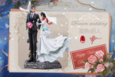 [Warehouse in Stock] LC Studio - Statue - Attack On Titan -  Dream Wedding of Eren Yeager & Mikasa Ackerman