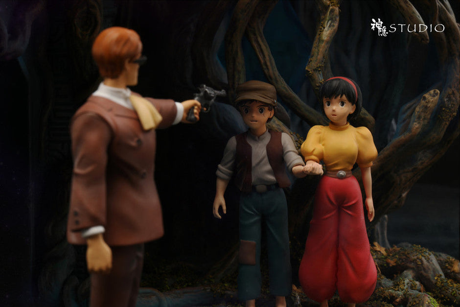 [Warehouse in Stock] Shen Yin Studio - Statue - Castle in the Sky - Castle in the Sky with LED