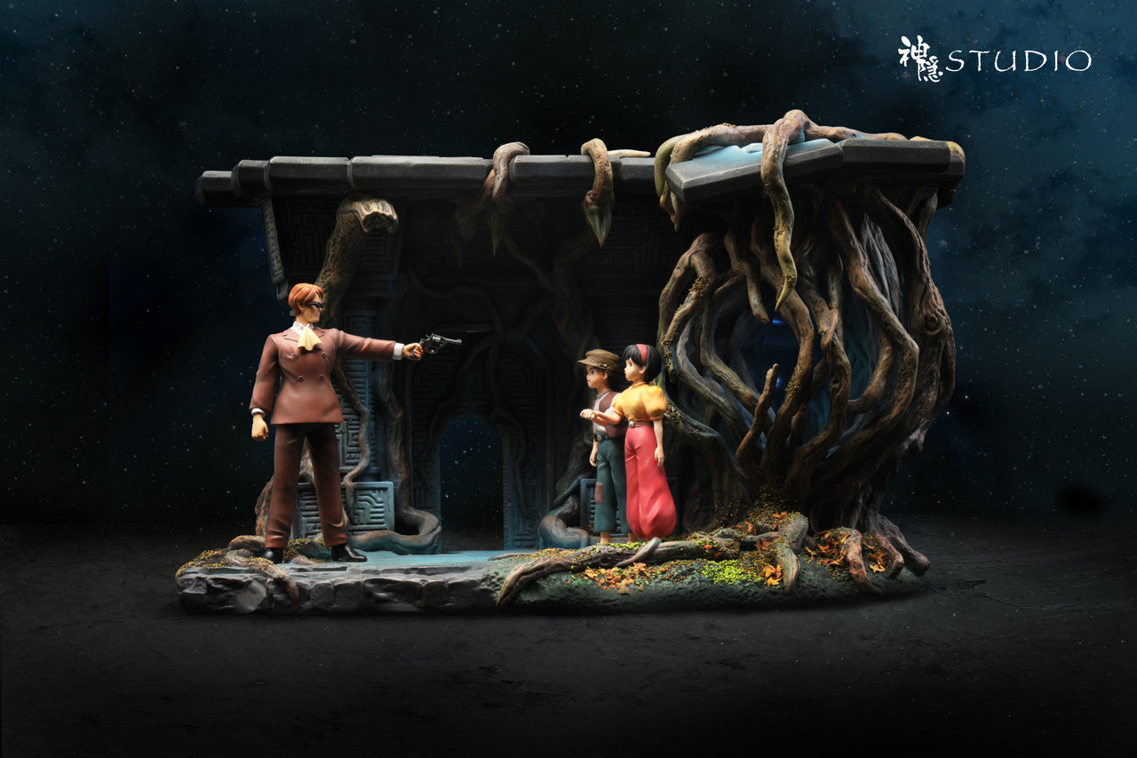 [Warehouse in Stock] Shen Yin Studio - Statue - Castle in the Sky - Castle in the Sky with LED