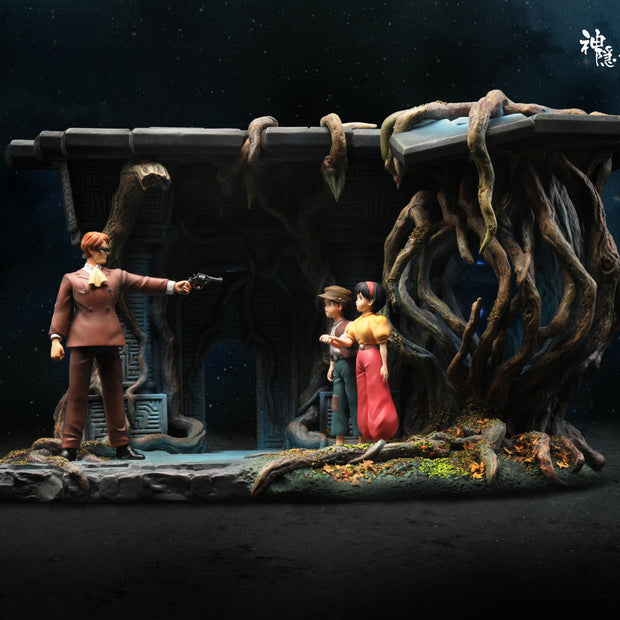 [Warehouse in Stock] Shen Yin Studio - Statue - Castle in the Sky - Castle in the Sky with LED