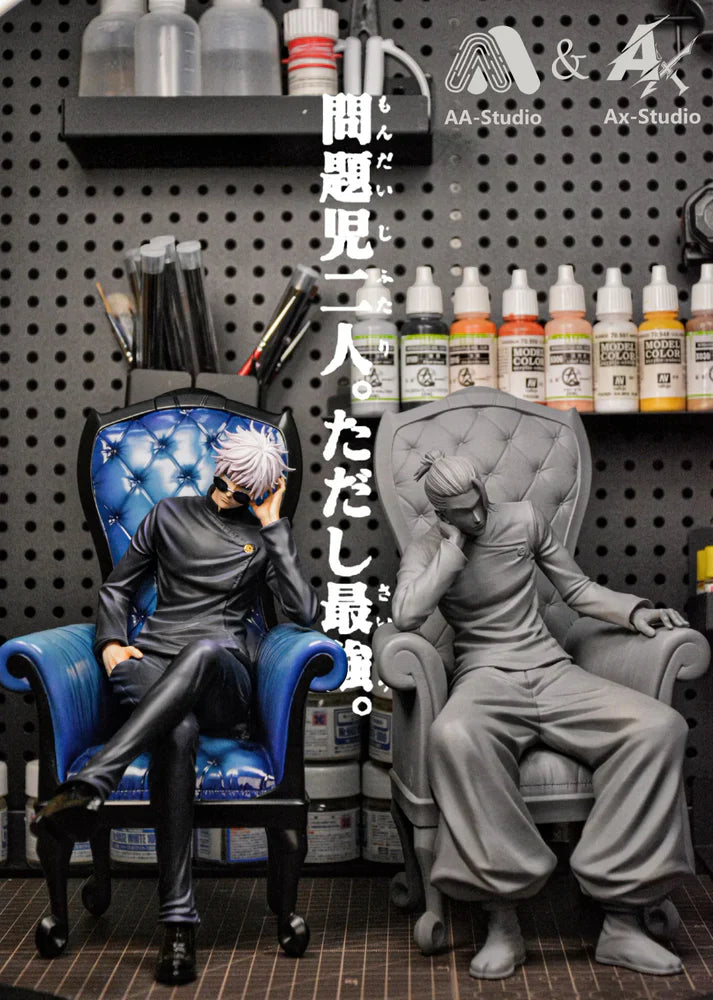 [Out of Stock] AA Studio x AX Studio - Statue - Jujutsu Kaisen - Sitting Series #1 Satoru Gojo