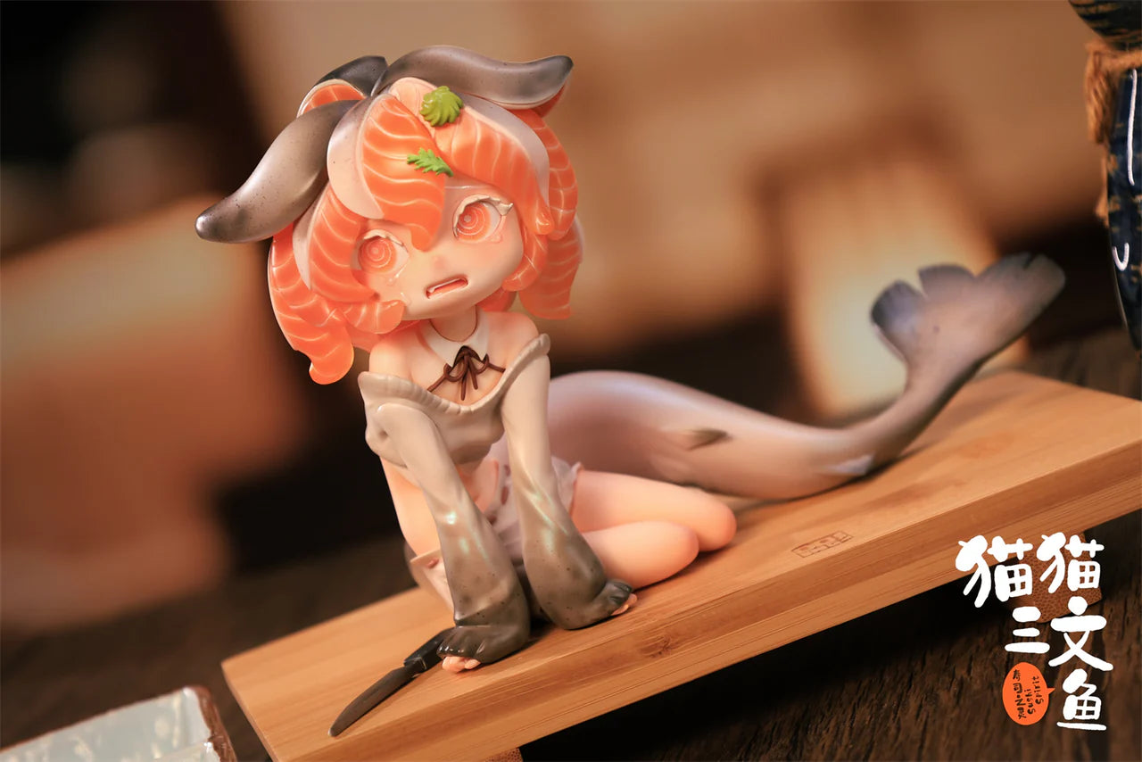 [Pre-Order Closed] WeArtDoing Studio - Statue - Original - Kitty Salmon Series Salmon Fairies-Silver & Salmon Fairies-Caramel (Licensed)