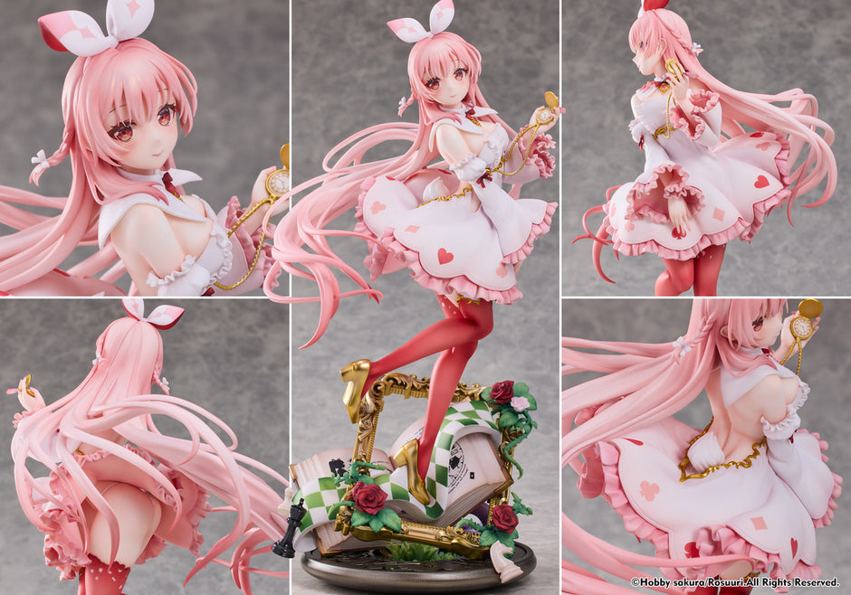 [Pre-Order] HobbySakura Studio - PVC - White Rabbit Rosu Wonderland Ver. 1/7 Figure (Licensed)