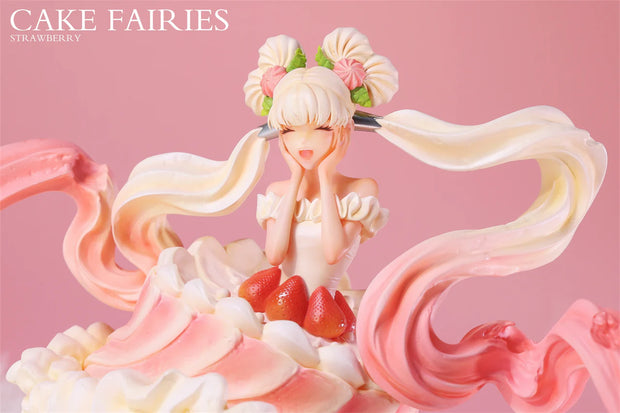 [Pre-Order Closed] WeArtDoing Studio - Statue - Original - Cake Fairies Strawberry & Matcha (Licensed)