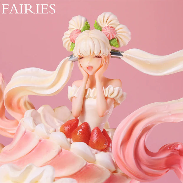 [Pre-Order Closed] WeArtDoing Studio - Statue - Original - Cake Fairies Strawberry & Matcha (Licensed)