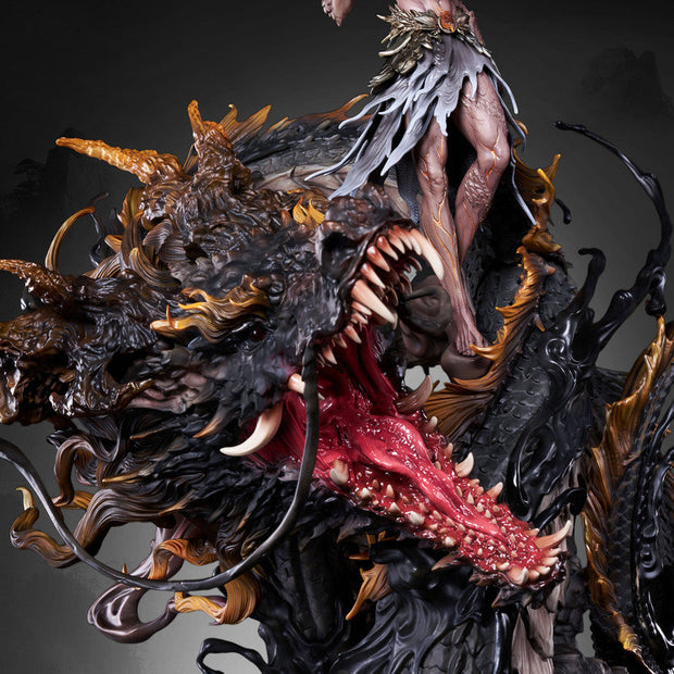 [Pre-Order] PIJI Studio - Statue - Original - Amerfort Black Dragon Nine Heavens - Ao Yuan Statue (Licensed)