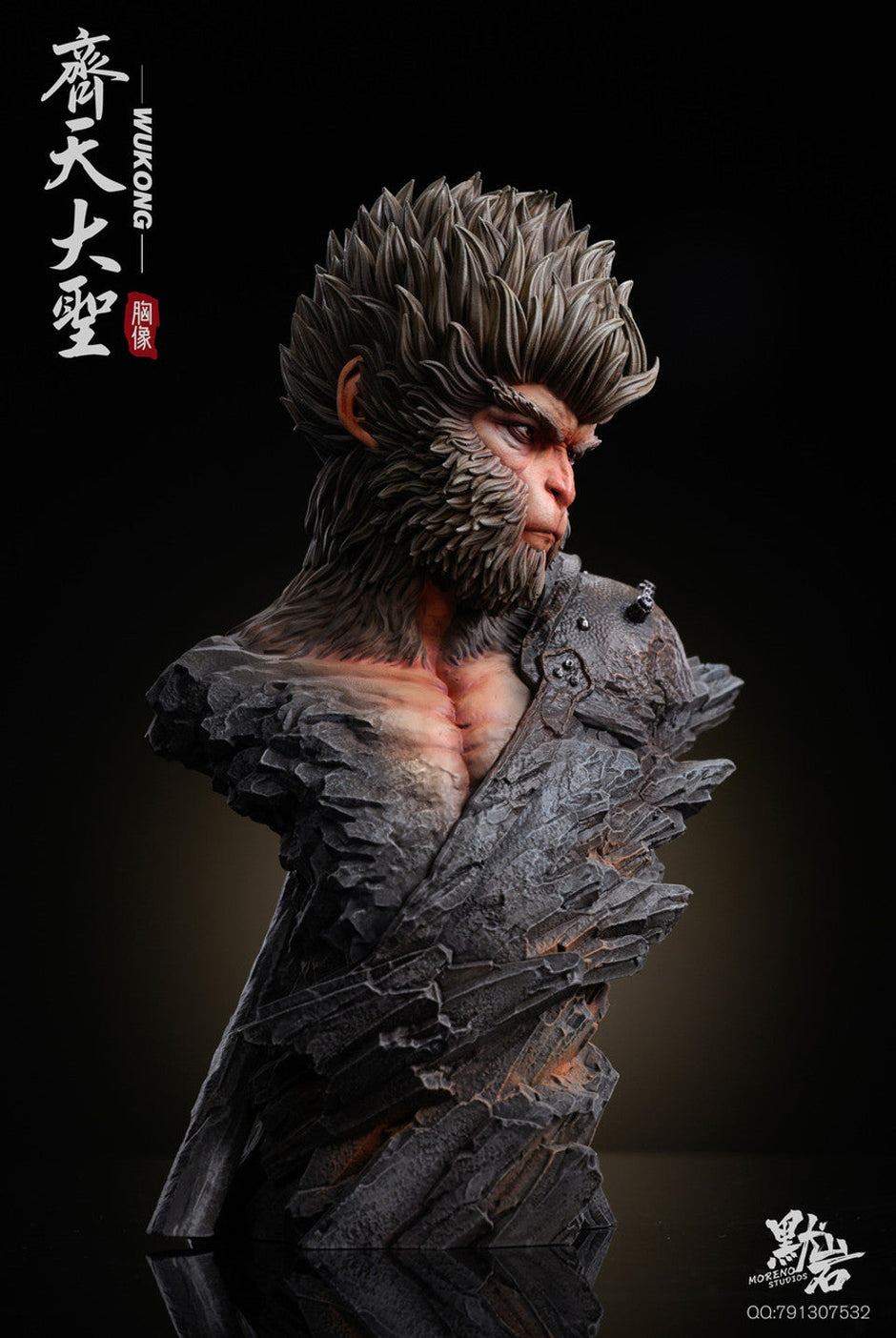 [Warehouse in Stock] MORENO Studio - Statue - Black Myth: Wukong - Black Myth: Wukong bust