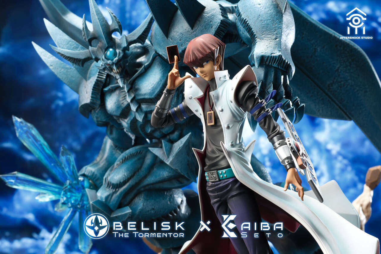 [Warehouse in Stock] Aftershock Studio - Statue - Yu-Gi-Oh! Obelisk the Tormentor & Seto Kaiba