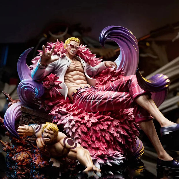 [Warehouse in Stock] BT Studio - Statue - One Piece Seated Oka Shichibukai #7 Donquixote Doflamingo