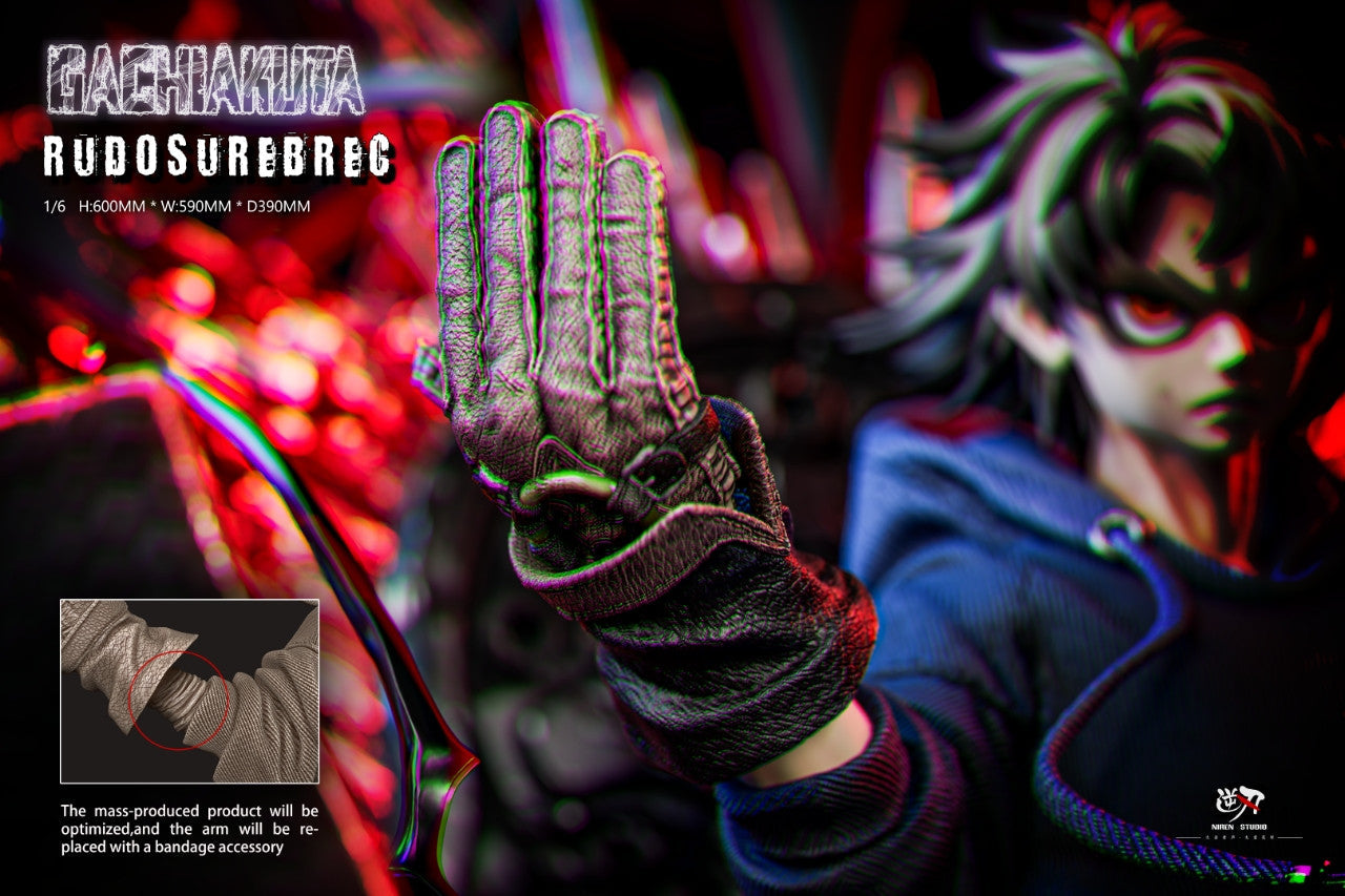 [Pre-Order] NiRen Studio - Statue - GACHIAKUTA - Rudo Surebrec with LED