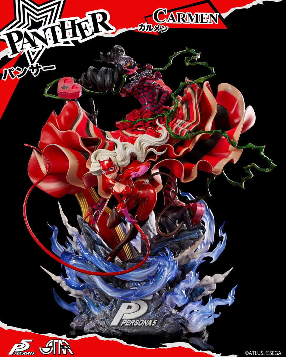 [Pre-Order Closed] STAREXVA Studio - Statue - Persona 5 - PANTHER Ann Takamaki with Carmen (Licensed)
