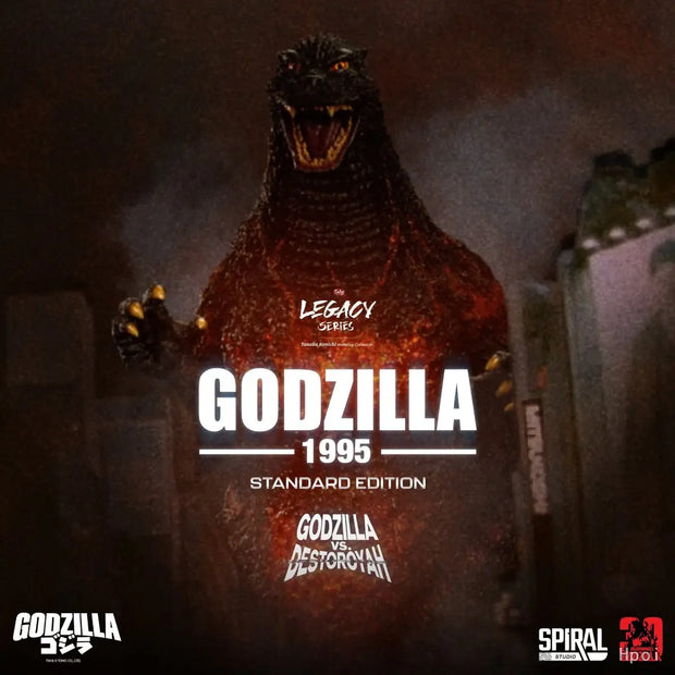 [Pre-Order] Spiral Studio - Statue - Legacy Series Godzilla 1995 Roaring Edition (Licensed)