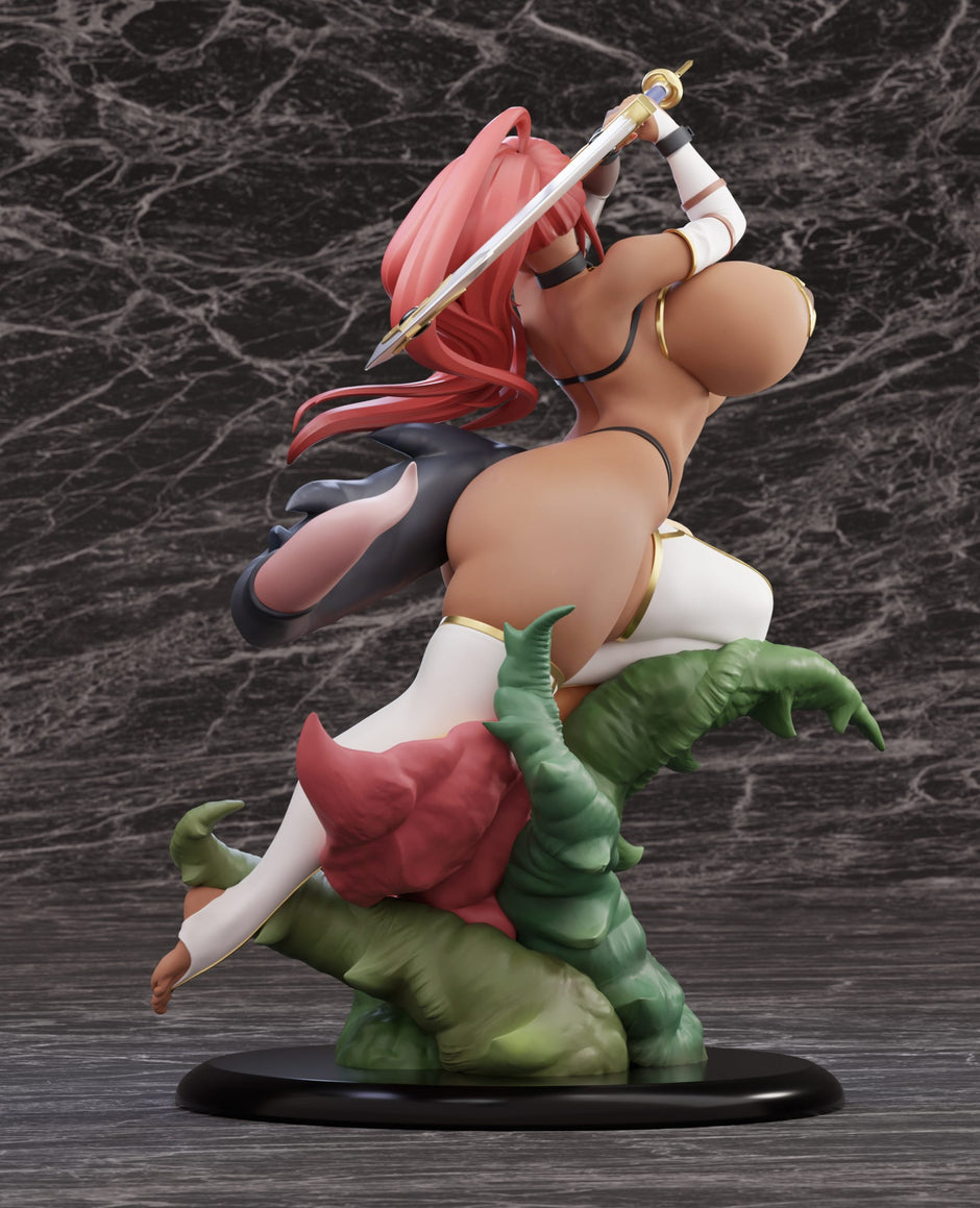 [Pre-Order Closed] SODA Studio - Statue - Original - Silver Rank Adventurer Fire Dragon Rinea (Licensed)