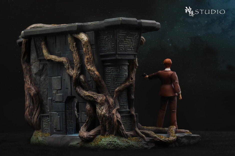 [Warehouse in Stock] Shen Yin Studio - Statue - Castle in the Sky - Castle in the Sky with LED