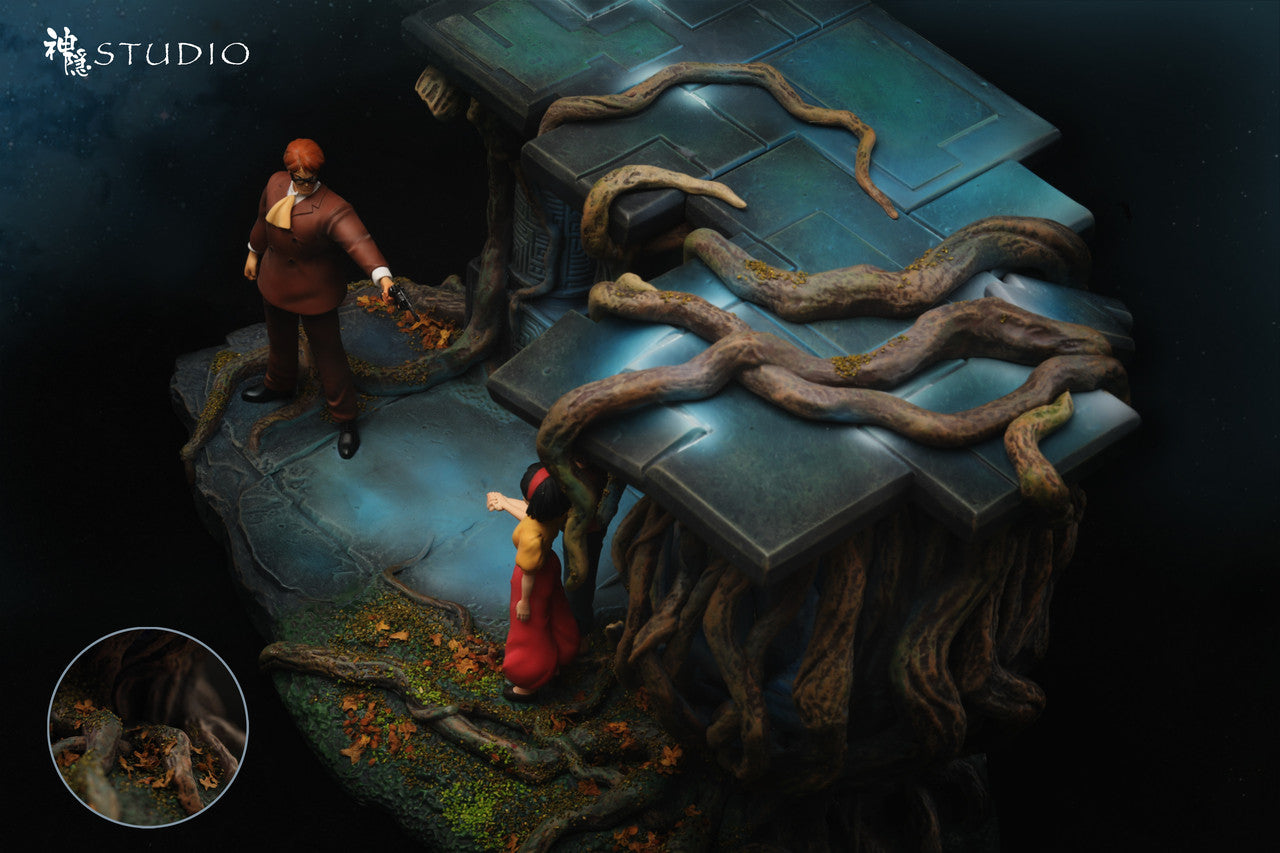 [Warehouse in Stock] Shen Yin Studio - Statue - Castle in the Sky - Castle in the Sky with LED