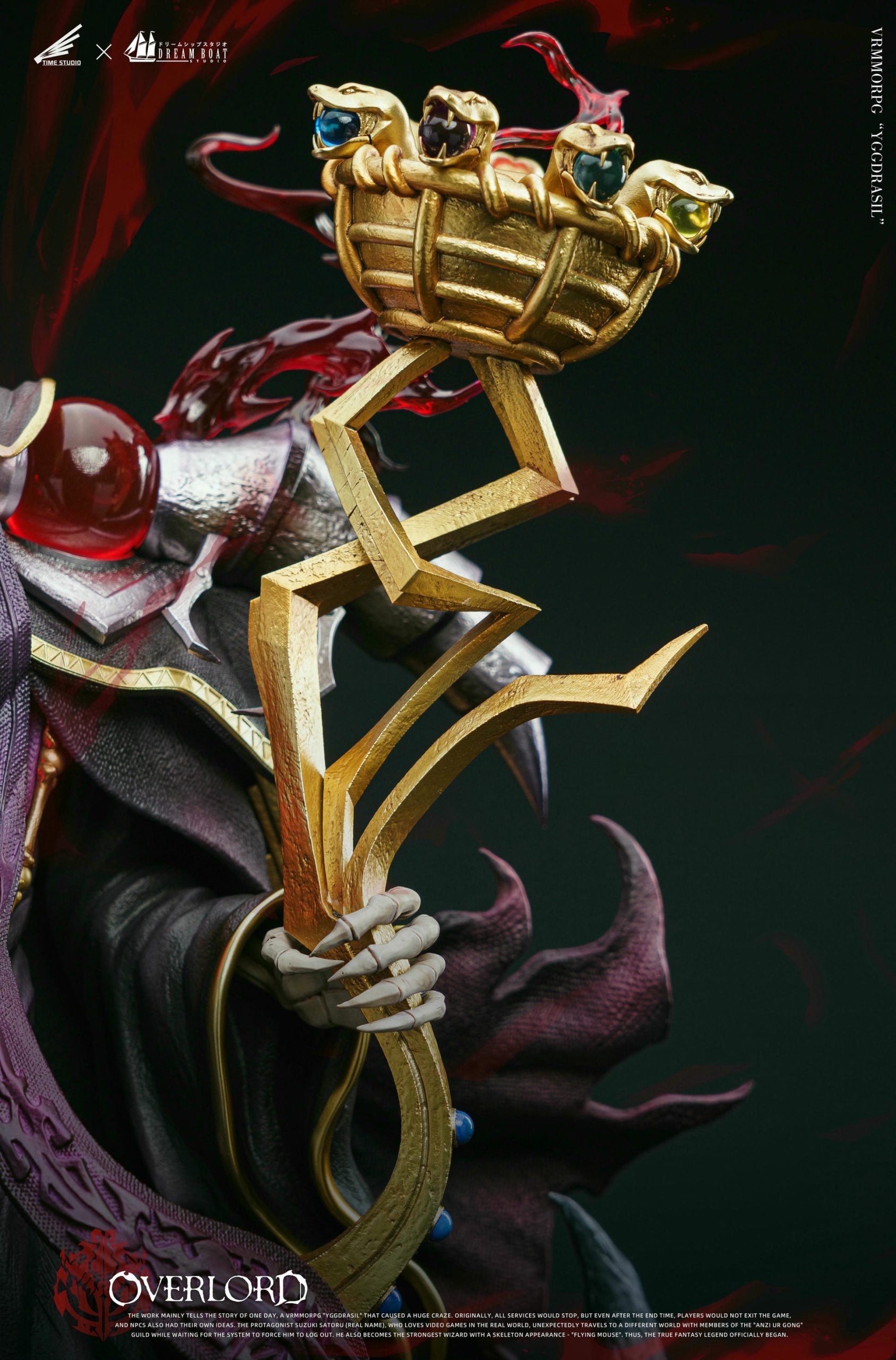 [Warehouse in Stock] Dream Boat Studio & Time Studio - Statue - OVERLORD - Ainz Ooal Gown