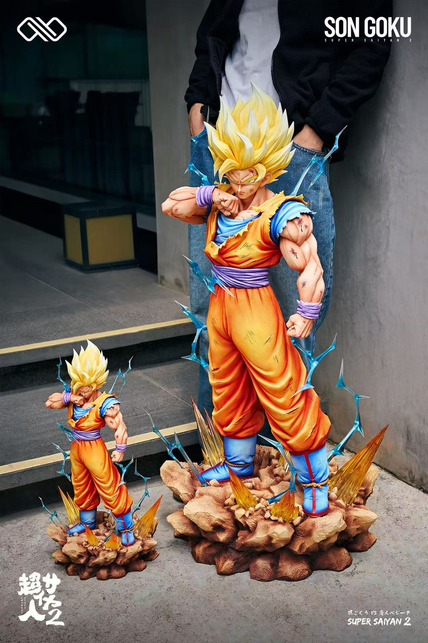 [Warehouse in Stock] Infinite Studio - Statue - Dragon Ball - Super Saiyan 2 Goku