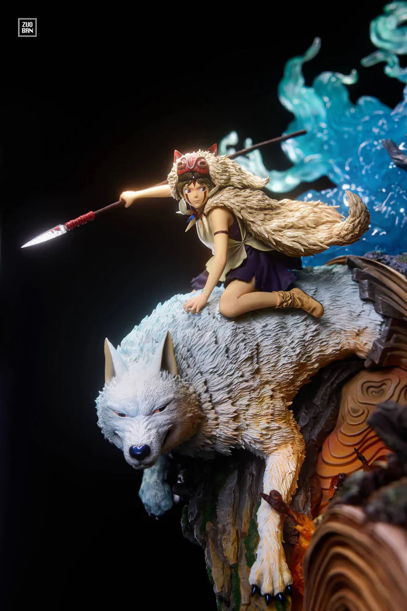 [Warehouse in Stock] ZuoBan Studio - Statue - Princess Mononoke - Princess Mononoke x Ashitaka