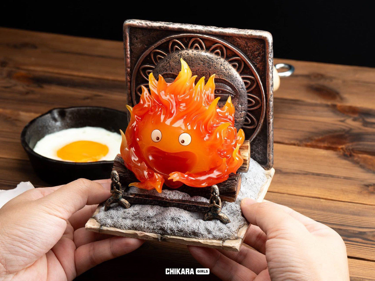 [Pre-Order] CHIKARA Studio  - Statue - Howl's Moving Castle - Calcifer with LED