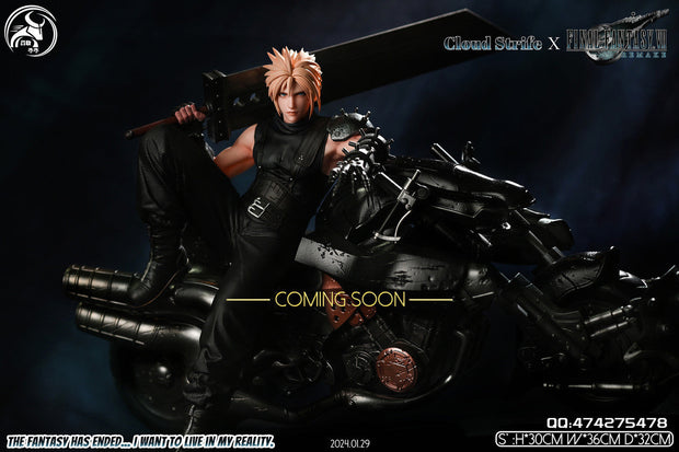 [Warehouse in Stock] YGNN Studio - Statue - Final Fantasy 7 - Cloud