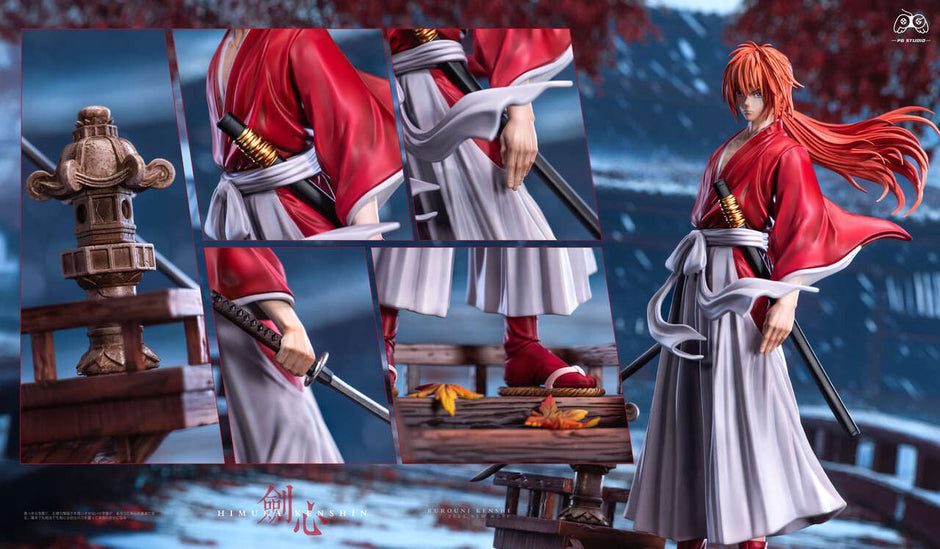 [Warehouse in Stock] PG Studio - Statue - Rurouni Kenshin Meiji Kenkaku Romantan - Himura Kenshin