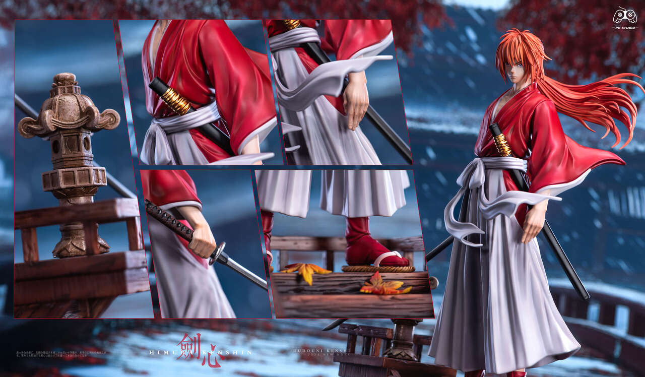 [Warehouse in Stock] PG Studio - Statue - Rurouni Kenshin Meiji Kenkaku Romantan - Himura Kenshin
