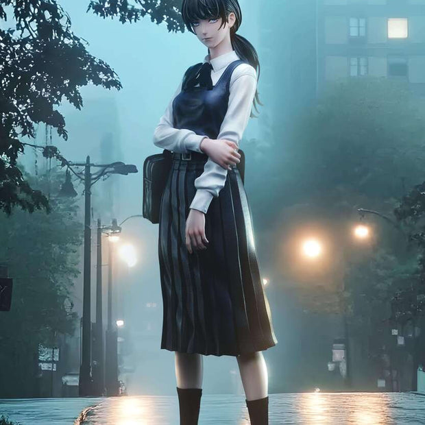 [Warehouse in Stock] HeRa Studio - Statue - Chainsaw Man Mitaka + Yoru + extra two heads