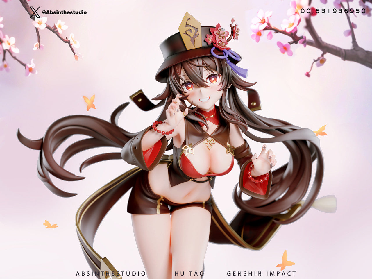 [Warehouse in Stock] ABsinthe Studio - Statue - Genshin Impact - Hu Tao