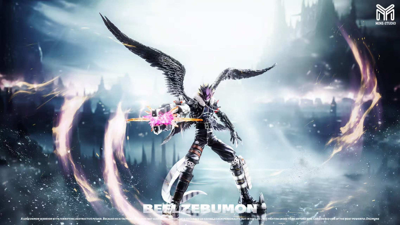 [Pre-Order] Mine Studio - Statue - Digimon - Beelzemon & Impmon
