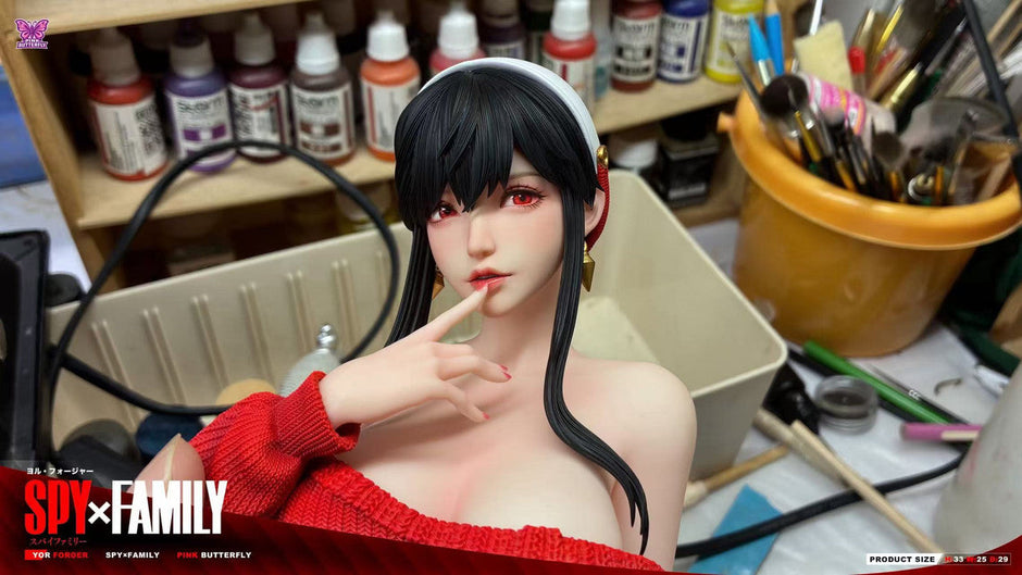 [Pre-Order Closed] PINK BUTTERFLY Studio - Statue - Spy x Family - Tipsy Yor Forger