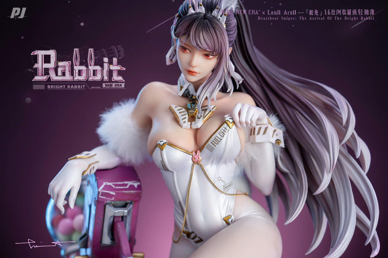 [Pre-Order Closed] PIJI Studio - PVC - Original - New Era × Loull_AroLL White Rabbit (Licensed)