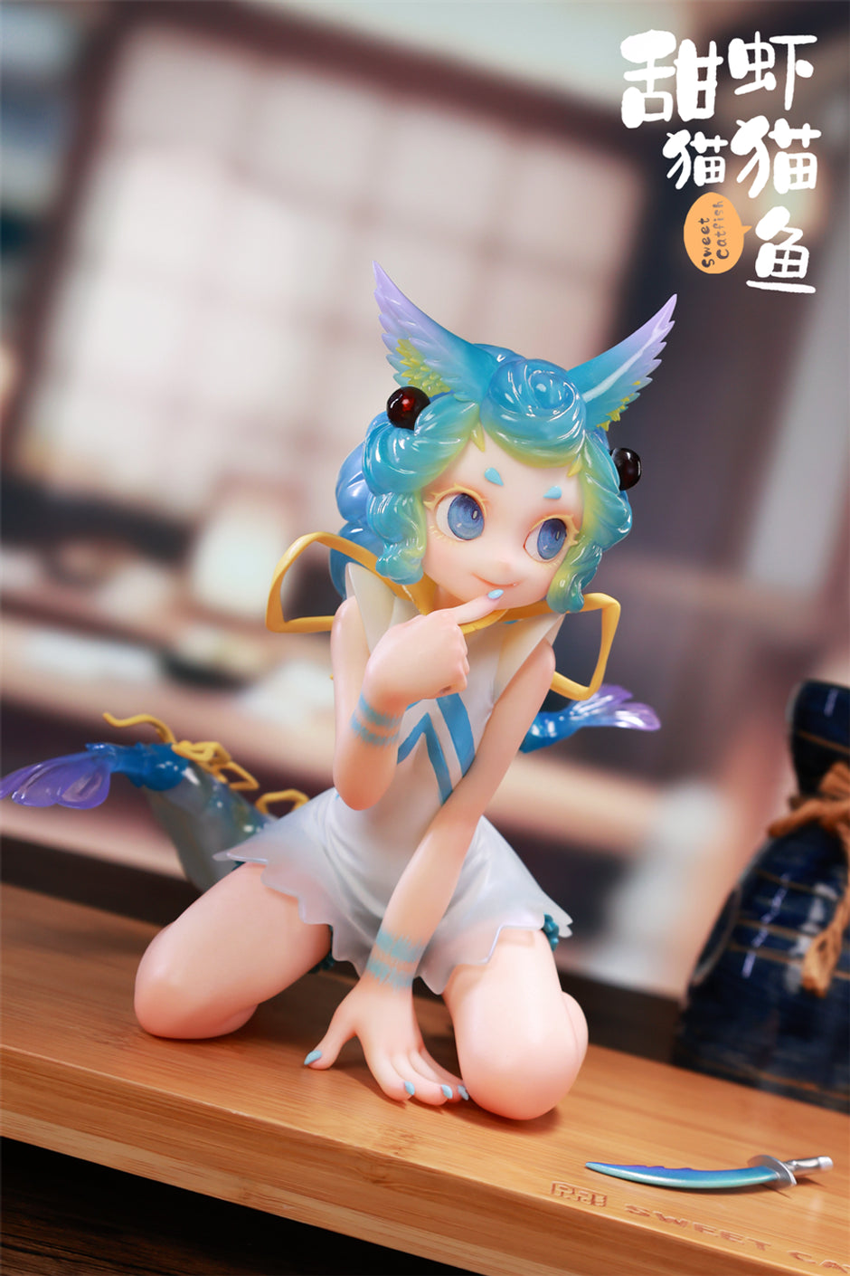 [Pre-Order] WeArtDoing Studio - Statue - Original - Sweet Catfish-Coral Sea X Moonfin (Licensed)