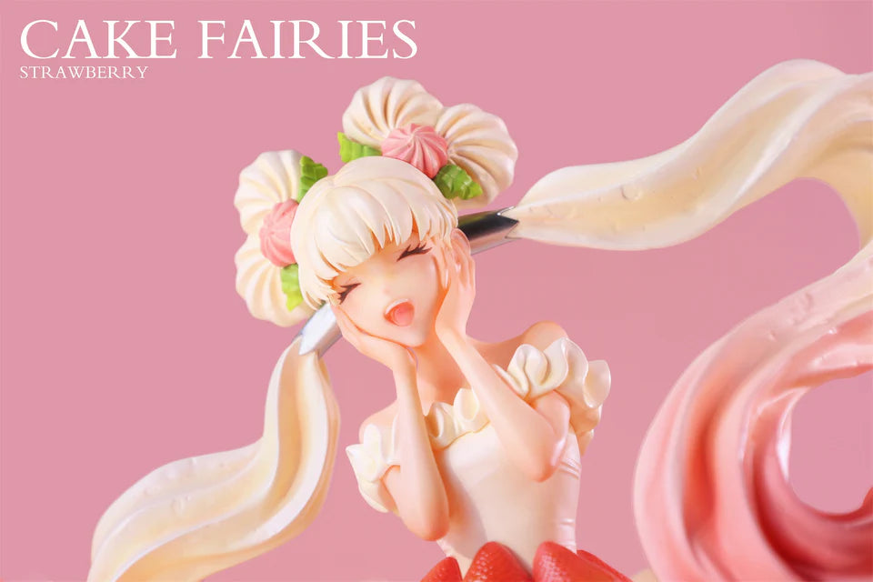 [Pre-Order Closed] WeArtDoing Studio - Statue - Original - Cake Fairies Strawberry & Matcha (Licensed)