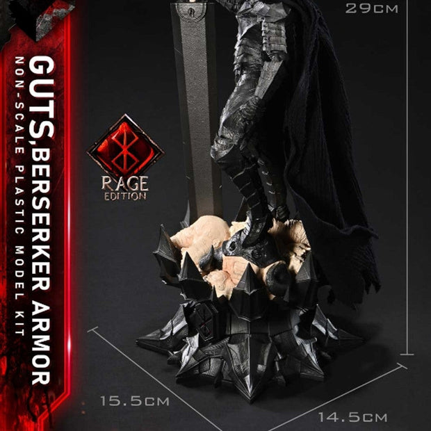 [Pre-Order] Prime 1 Studio - Model Kit - Berserk Guts - Berserker Armor Rage Plastic Model Kit BABR-01 BABR-01S (Licensed)
