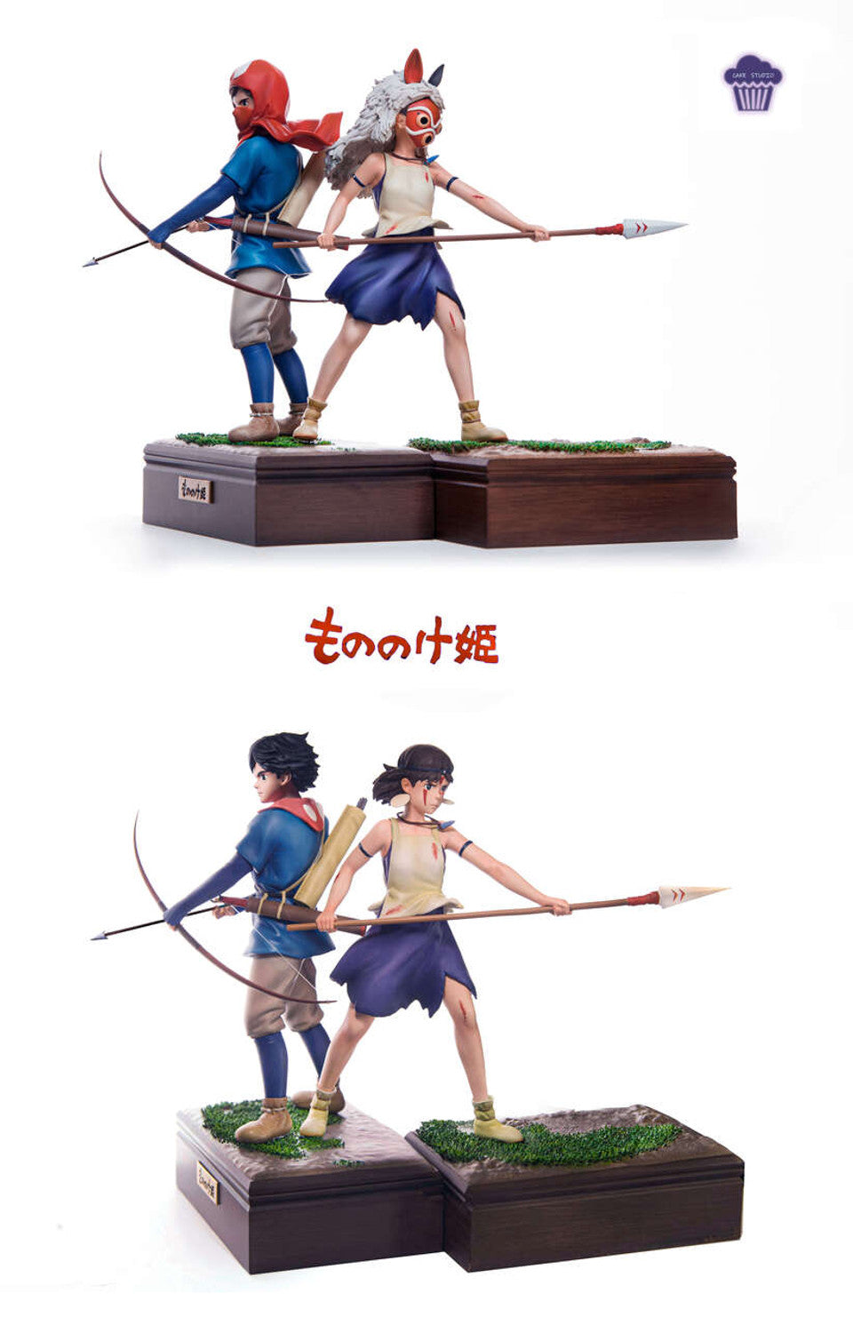 [Pre-Order] Cake Studio - Statue - Princess Mononoke - Hayao Miyazaki Series Small Scale 001 Princess Mononoke