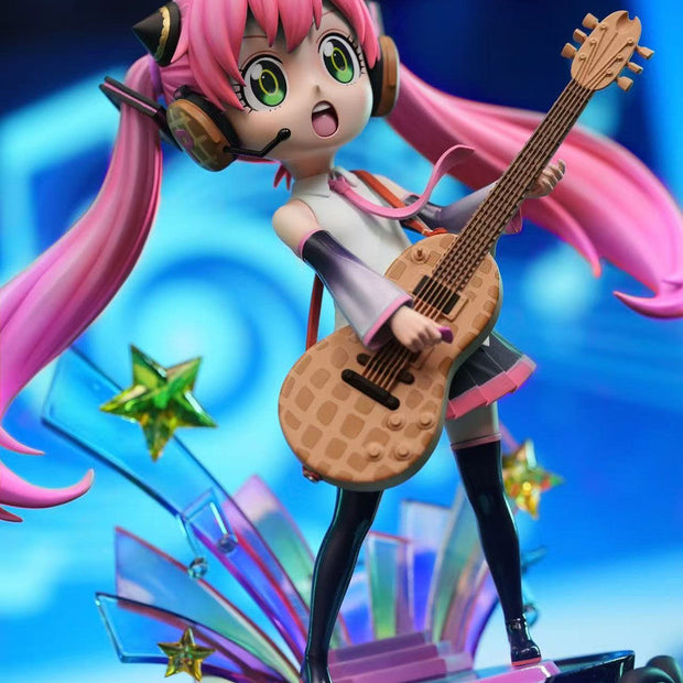 [Pre-Order Closed] GuluGulu Studio - Statue - Spy x Family - Anya Forger Cosplaying Hatsune Miku Guitar Girl