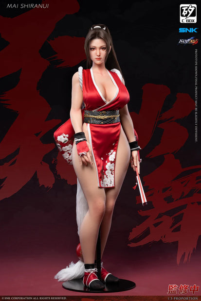 [Pre-Order Closed] C-BOX - Action Figure - The King of Fighters - Officially Licensed SNK Character - Mai Shiranui CB-8601 (Licensed)