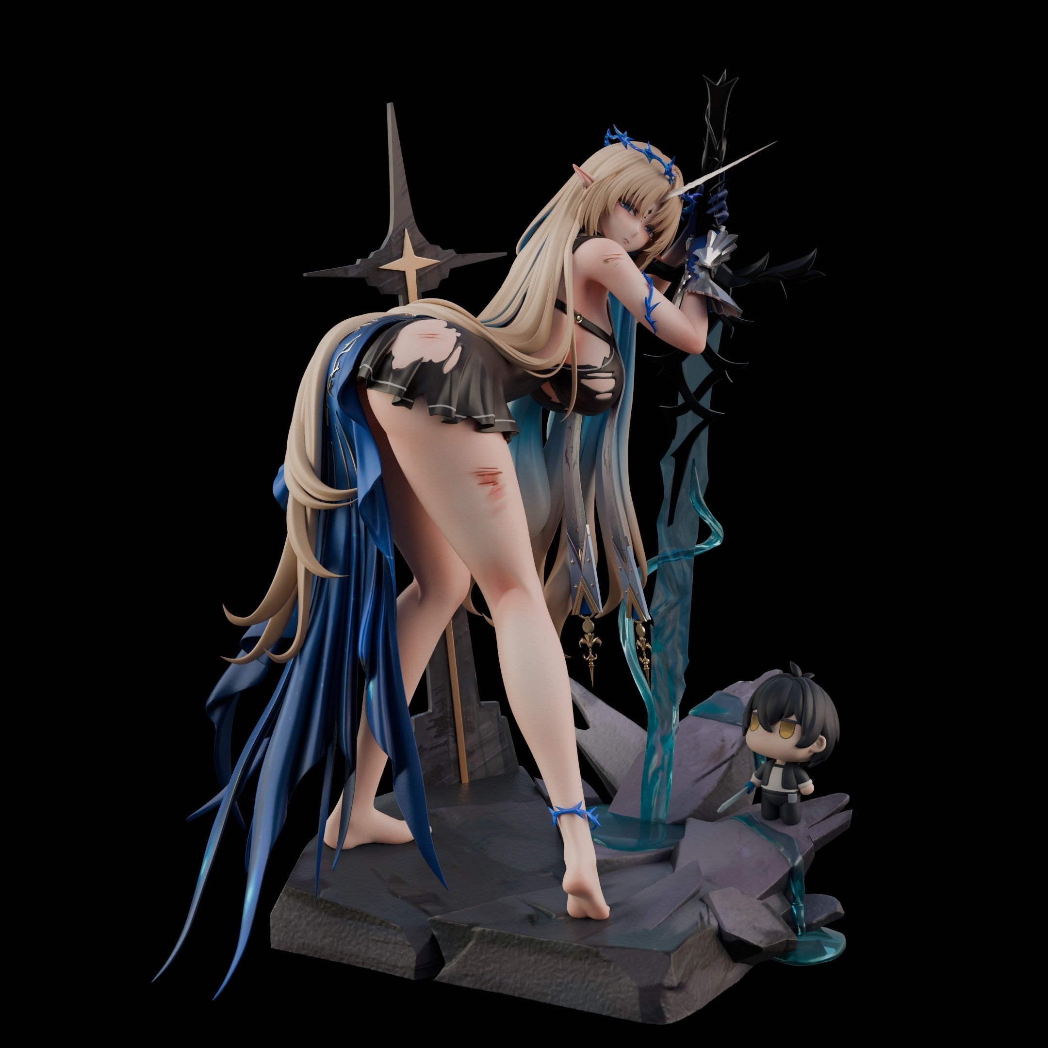 [Pre-Order Closed] Mi Yin Studio - Statue - Wuthering Waves - Fleurdelys
