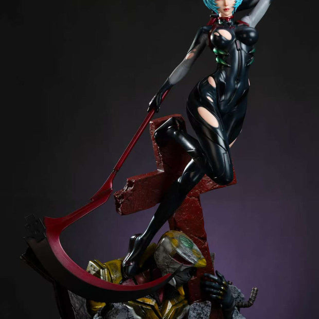 [Pre-Order] Origin Studio - Statue - Neon Genesis Evangelio - Black Combat Suit Ayanami Rei