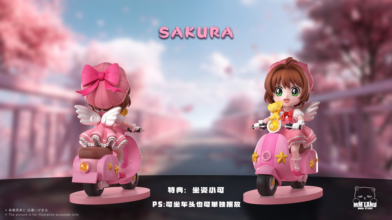 [Pre-Order Closed] MMLAND Studio - Statue - Cardcaptor Sakura - Sakura Kinomoto riding Motorcycle