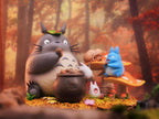 [Pre-Order Closed] LongMiao Studio - Statue - My Neighbor Totoro - eating acorns Totoro Family