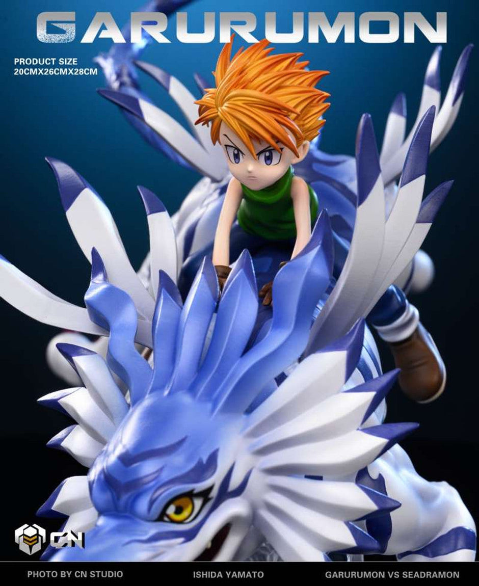 [Pre-Order Closed] Crazy Nest Studio - Statue - Digimon - Fox Flame Garurumon