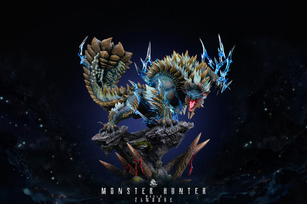[Pre-Order Closed] Dragon Realm Studio - Statue - Monster Hunter - Zinogre & Stygian Zinogre