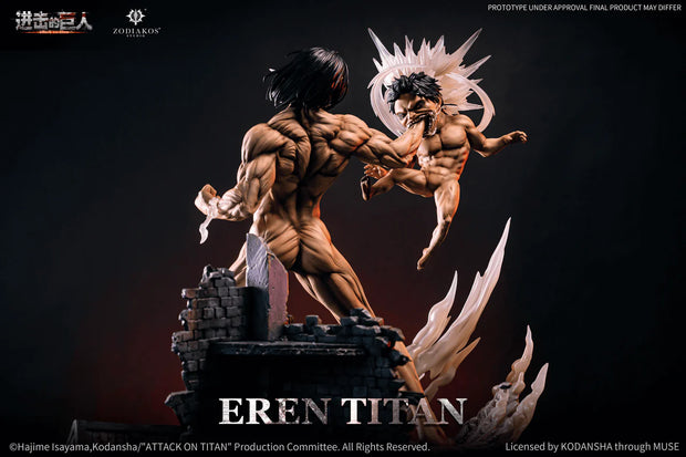 [Pre-Order] Zodiakos Studio - Statue - Attack on Titan - Eren Titan (Licensed)