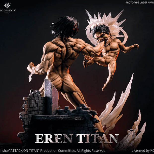 [Pre-Order] Zodiakos Studio - Statue - Attack on Titan - Eren Titan (Licensed)