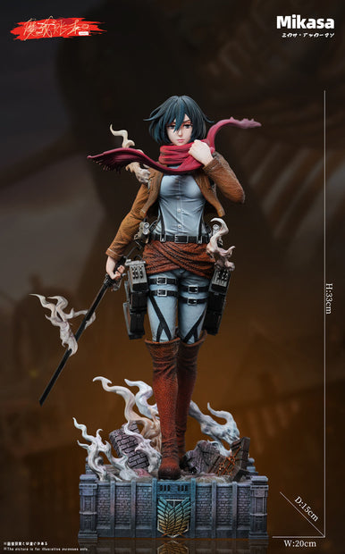 [Pre-Order] MWZB Studio - Statue - Attack On Titan - Mikasa Ackerman