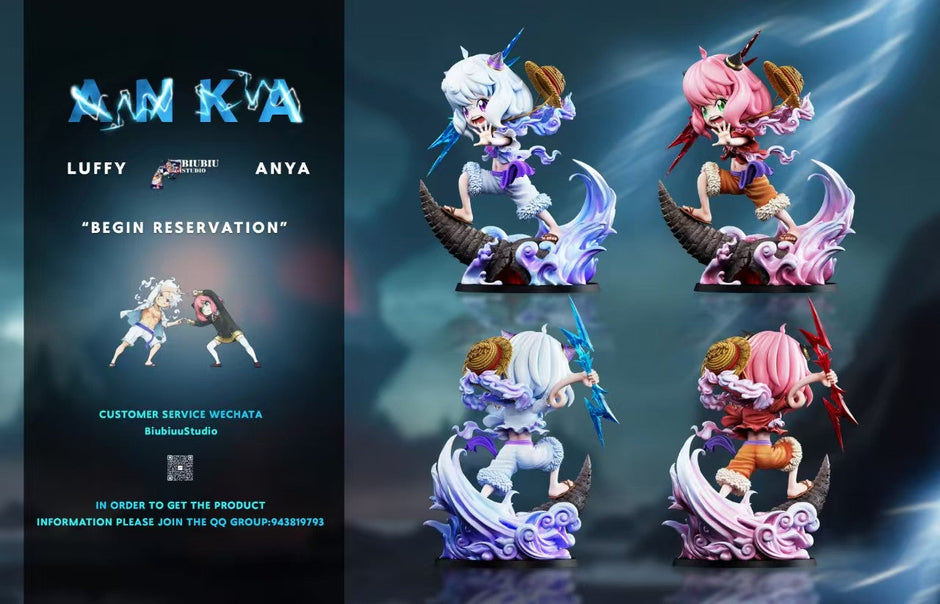 [Pre-Order] Biubiu Studio - Statue - Spy x Family - Anya cos Nika Luffy
