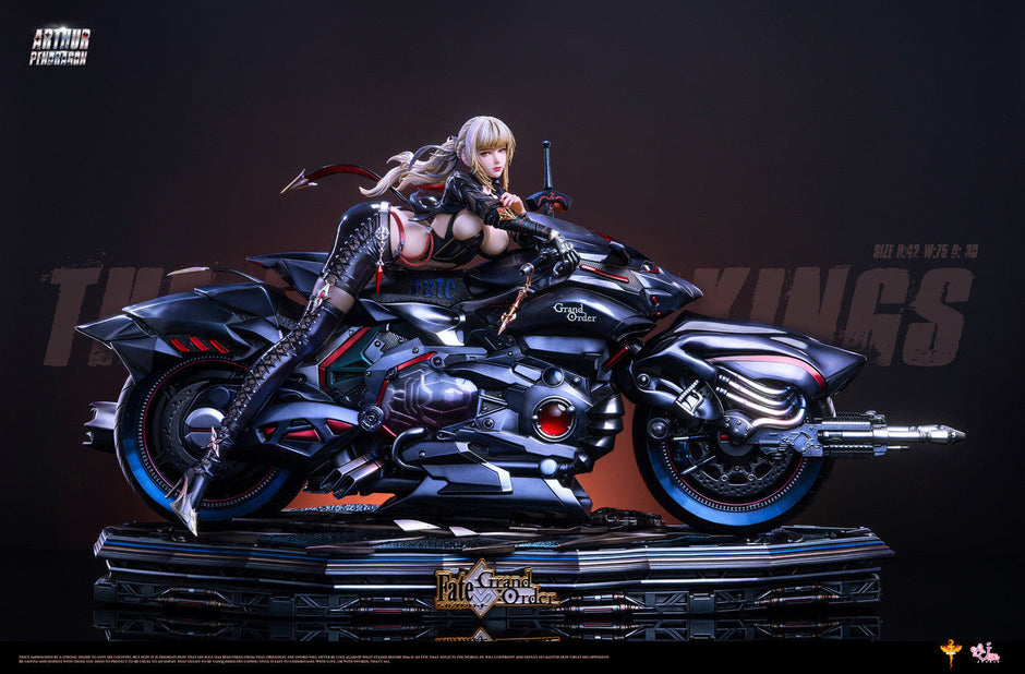[Warehouse in Stock] DT Studio & UME Studio - Statue - Fate Series - Saber Alter Artria Pendragon Motorcycle