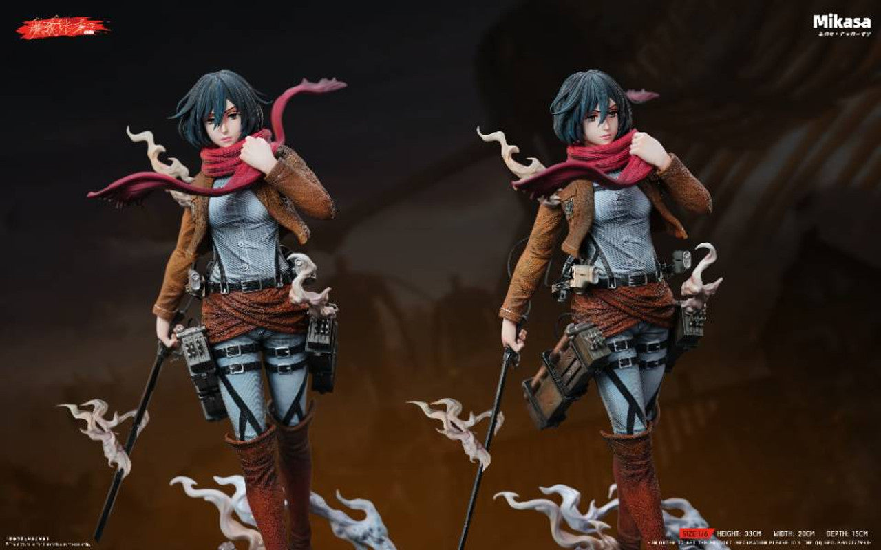 [Pre-Order] MWZB Studio - Statue - Attack On Titan - Mikasa Ackerman