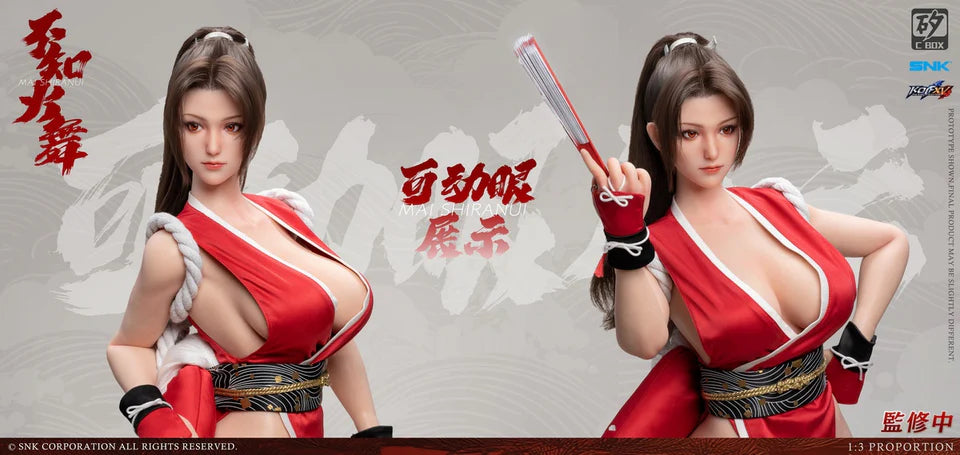 [Pre-Order Closed] C-BOX - Action Figure - The King of Fighters - Officially Licensed SNK Character - Mai Shiranui CB-8601 (Licensed)